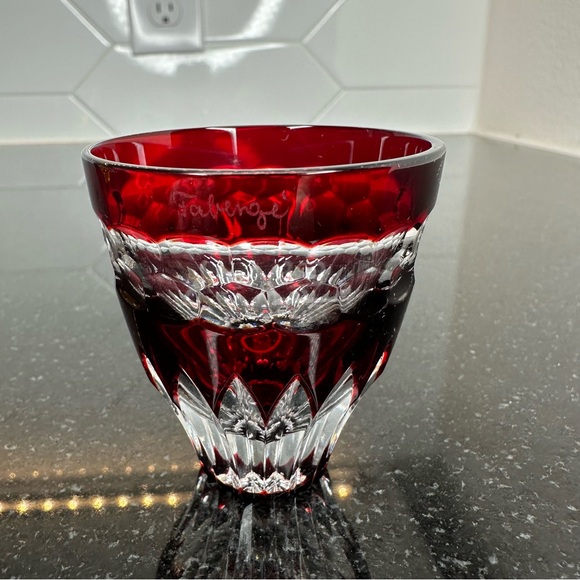 Faberge Multicolor Crystal Shot Glass Set - Picture 4 of 14